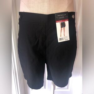 3/$40 Rafaella Elegant Black Shorts